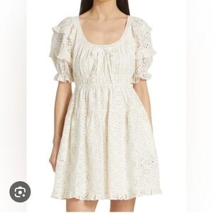 En Saison Ivory Womens Dress Small